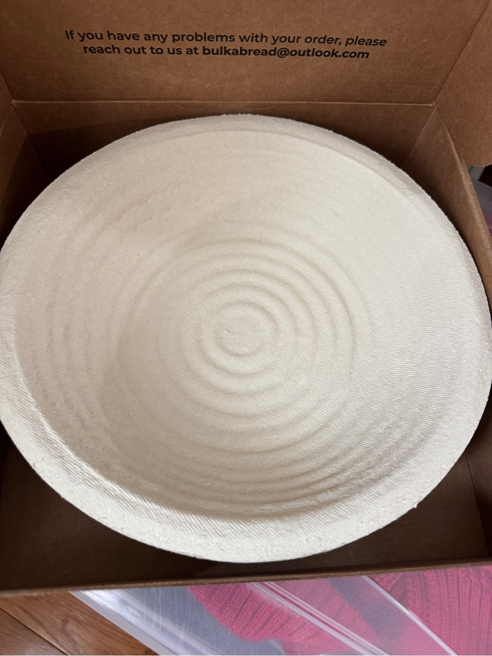Bulka Round Banneton Proofing Basket Size Large - Picture 2 of 6